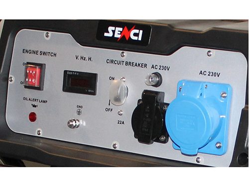 3,8 Kw/ 220V benzines áramfejlesztő bérlése- kölcsönzése